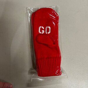New Coca Cola Olympics Red Mittens, Adult One Size